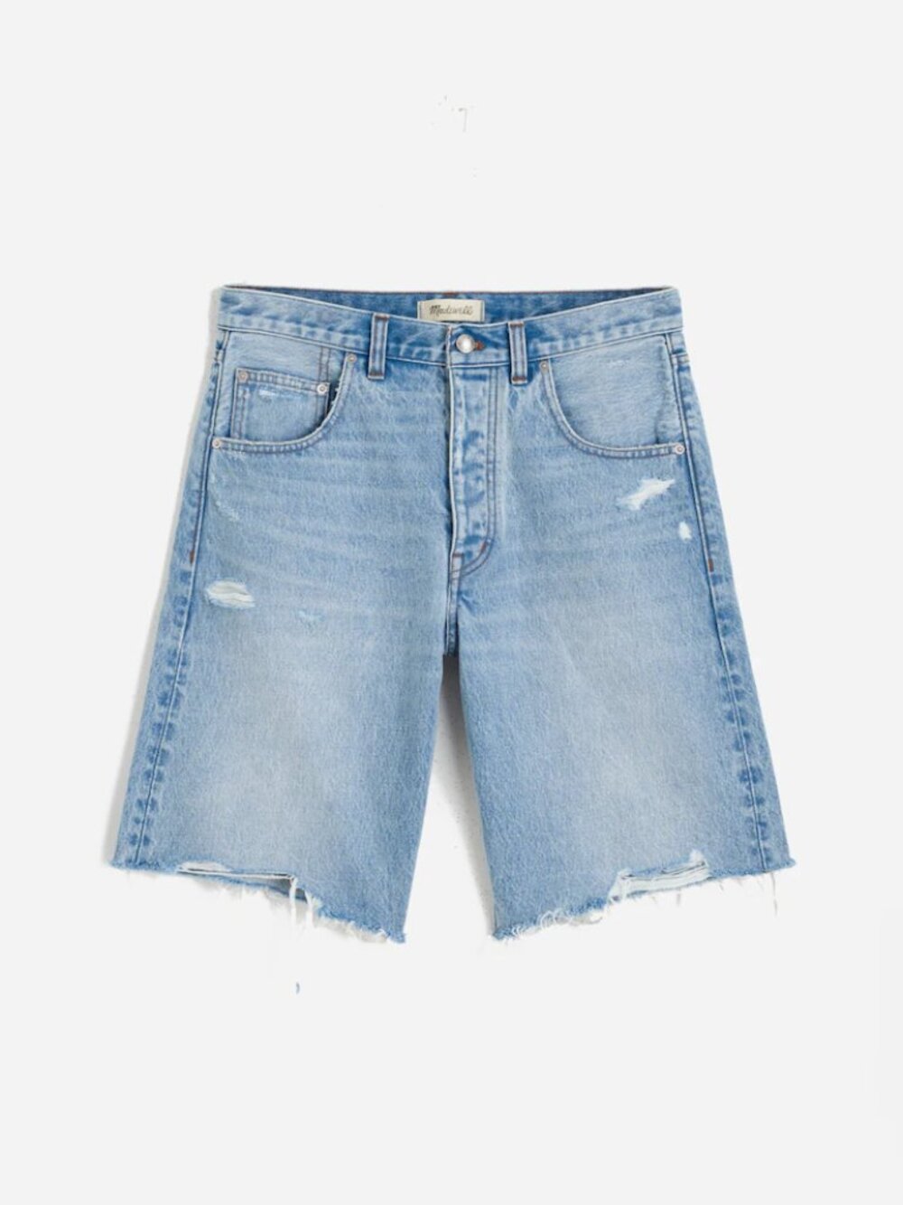 Madewell The Essex Long Baggy Short, Londe wash, size 27